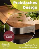 Rösle - Houten Snijplank, 48x32 cm - Rösle - thumbnail