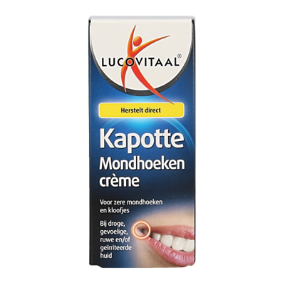 Lucovitaal Kapotte mondhoeken creme 15 Milliliter Lucovitaal Kapotte mondhoeken creme 15 Milliliter