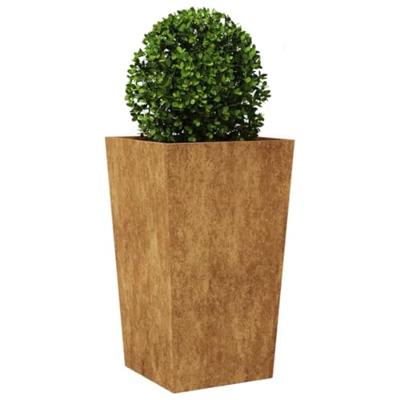 Plantenbak 45x45x75 cm weervast staal