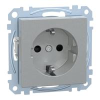 Merten MEG2300-0460 Wandcontactdoos System M Aluminium 1 stuk(s) - thumbnail
