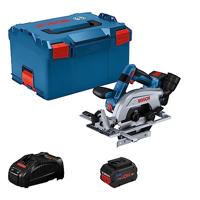 Bosch Professional GKS 18V-57-2 L Accu-cirkelzaag Zaagdiepte 90° (max.) 57 mm Incl. 2 accus, Incl. lader, Incl. koffer 18 V 5.5 Ah - thumbnail