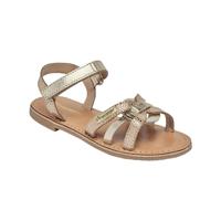 Leren kindersandalen Badalia LES TROPEZIENNES® PAR M. BELARBI goudbeige - thumbnail