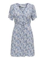 Only Onlevida S/s Short Dress Wvn Noos Zomerjurkjes Pumice Stone Alma Heart Leo - thumbnail