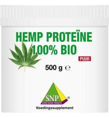 SNP Hemp proteine bio 500 Gram SNP Hemp proteine bio 500 Gram