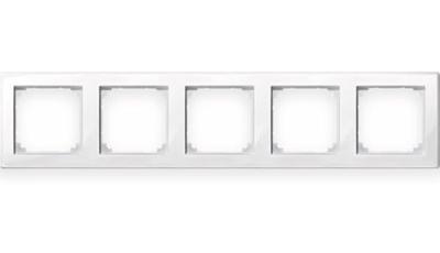 Merten S-Smart afdekraam 5-voudig Polarwit glanzend 478519