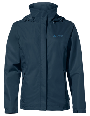 Vaude Escape Light Regenjas Dames Dark Sea 38