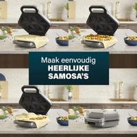 Princess Snack-Maker Tosti-apparaat Anti-aanbaklaag, BPA-vrij, Oververhittingsbeveiliging Zilver - thumbnail