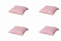 Kussen 45 x 45 zachtroze piping Panama zachtroze (4 stuks) Madison - Madison - thumbnail