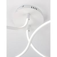 Lyora PlafondlampFungo krul wit - 9357087 - thumbnail