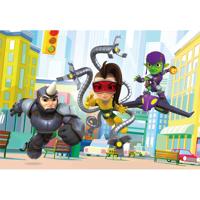 Clementoni Supercolor Puzzel Spidey and His Amazing Friends 2x20 Stukjes - thumbnail