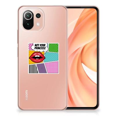 Xiaomi Mi 11 Lite | 11 Lite 5G NE | Sillicone Back Cover | Popart Princess