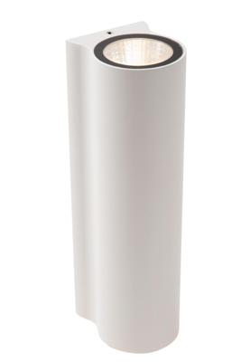 Lucide AKRA - Wandlamp Binnen/Buiten - LED - 2x6,5W 2700K - IP54 - Wit Lucide AKRA - Wandlamp Binnen/Buiten - LED - 2x6,5W 2700K - IP54 - Wit