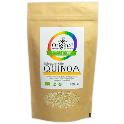 Original Superfoods Biologische Quinoa Wit 400 Gram