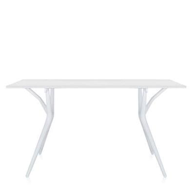 Kartell Spoon Eettafel - 140 x 74 cm - Wit