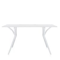 Kartell Spoon Eettafel - 140 x 74 cm - Wit - thumbnail