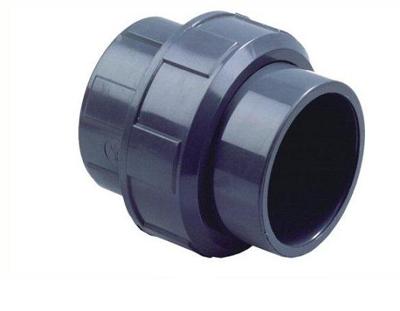 pvc 3-delige koppeling 50mm 2xlijm 16 bar