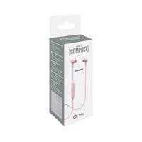 Celly PCBHSTEREOPK hoofdtelefoon/headset Draadloos In-ear, Neckband Oproepen/muziek Micro-USB Bluetooth Roze - thumbnail