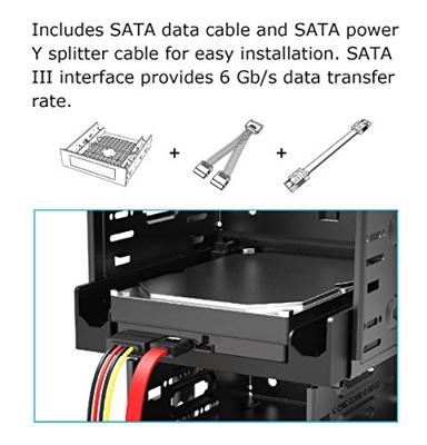 Akasa AK-HDA-12 computerbehuizing onderdelen Rack HDD-behuizing