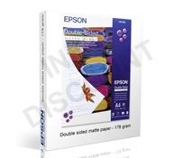 Epson Double-Sided Matte Paper C13S041569 Fotopapier DIN A4 178 g/m² 50 vellen Dubbelzijdig bedrukbaar, Mat Epson Double-Sided Matte Paper C13S041569 Fotopapier DIN A4 178 g/m² 50 vellen Dubbelzijdig bedrukbaar, Mat