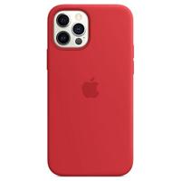 Case with MagSafe - Achterzijde behuizing voor mobiele telefoon - silicone - product (RED) - voor iPhone 12, 12 Pro - thumbnail
