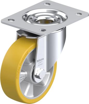 Blickle LK-ALTH 125K-3 Zwenkwiel Wieldiameter: 125 mm Draagvermogen (max.): 350 kg 1 stuk(s)