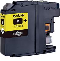 Brother LC-12EY inktcartridge Origineel Geel 1 stuk(s) - thumbnail