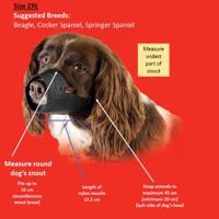 Mikki Muzzle muilband nr. 2 XL Company-of-animals Gebr. de Boon - Gebr de boon - thumbnail