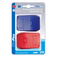 Accupoolklemmen set (+) en (-) met snelsluiting in blister 347005S - thumbnail