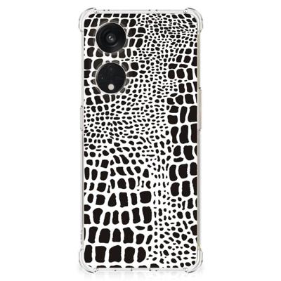 OPPO A98 Case Anti-shock Slangenprint OPPO A98 Case Anti-shock Slangenprint