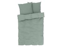 LIVARNO home Linnen dekbedovertrek 200 x 200 cm (Groen) - thumbnail