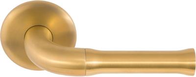 Formani Edward van Vliet NOUR EV100ZL/64 zonder logo deurkruk dubbel geveerd op rozet - PVD mat goud