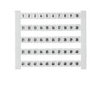 Weidmüller Klemmarkering DEK 5 FW 1-50 - thumbnail