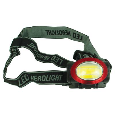 AMW Hoofdlamp LED 3W COB op batterij 150 lumen