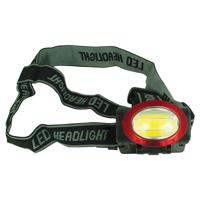 AMW Hoofdlamp LED 3W COB op batterij 150 lumen - thumbnail