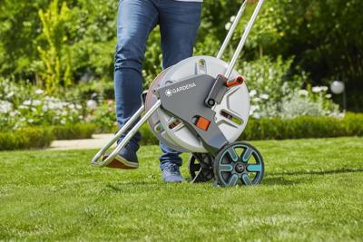 Gardena Slangenwagen metaal AquaRoll M set (20m) gemonteerd - 18542-20 - thumbnail