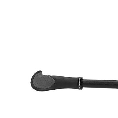 Ergotec handvatset Frisco 140/140mm rubber/gel zw/gr