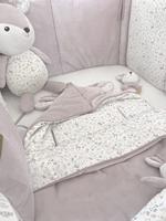 Aankleedkussen + hoes met 1 waterdichte spons - DOMIVA - LILA - thumbnail