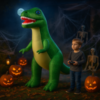 RC Inflatable Dino - 180 cm - Bestuurbare Dino - thumbnail