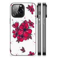 iPhone 14 Pro Max Bloemen Hoesje Blossom Red - thumbnail