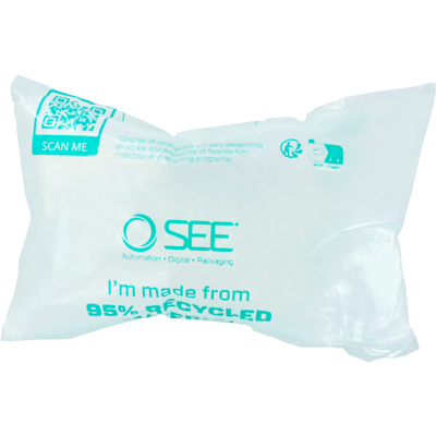 Vulmateriaal | gerecycled LDPE | 1280m | 200cm | transparant