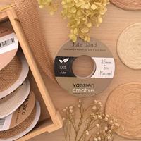 Vaessen Creative • jute lint naturel 35mmx5m - thumbnail