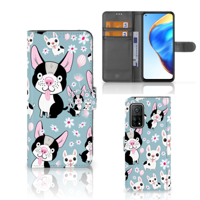 Xiaomi Mi 10T Pro | Mi 10T Telefoonhoesje met Pasjes Hondjes Xiaomi Mi 10T Pro | Mi 10T Telefoonhoesje met Pasjes Hondjes