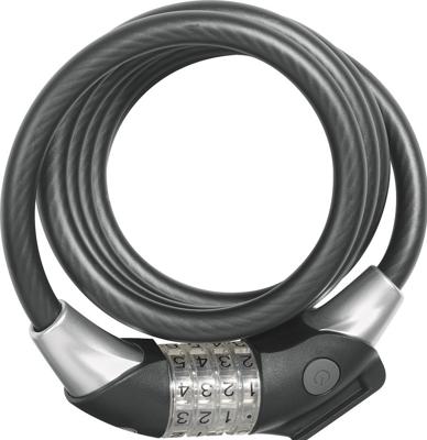 Abus raydo pro 1450 texkf spiral cable lock