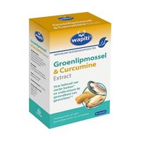 Wapiti GroenLip Mossel & Curcumine 60Capsules - thumbnail