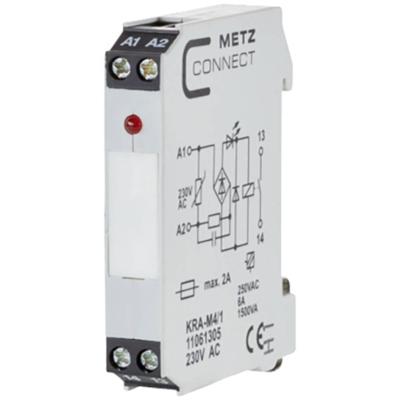 Metz Connect 11061305 Koppelelement 230 V/AC (max) 1x NO 1 stuk(s) Metz Connect 11061305 Koppelelement 230 V/AC (max) 1x NO 1 stuk(s)