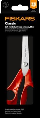 Schaar fiskars classic universeel 21cm links rood