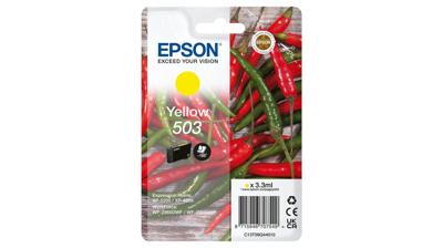 Epson 503 3.3ml Gele inktcartridge Epson 503 3.3ml Gele inktcartridge