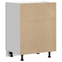 Keuken onderkast "Porto" bewerkt hout bruin eikenkleur - thumbnail