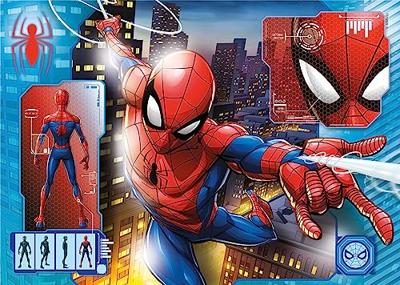 Clementoni supercolor puzzel spiderman 2x60 stukjes
