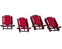 Lemax sled s/4 kerstdorp accessoire Vail Village 2003 - thumbnail